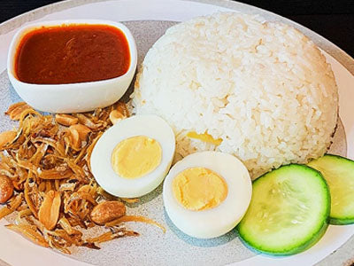 Nasi Lemak Ayam Berempah