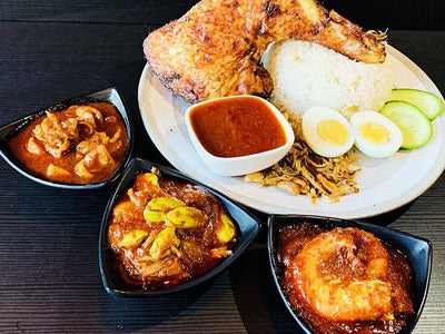 Nasi Lemak Ayam Sotong Petai